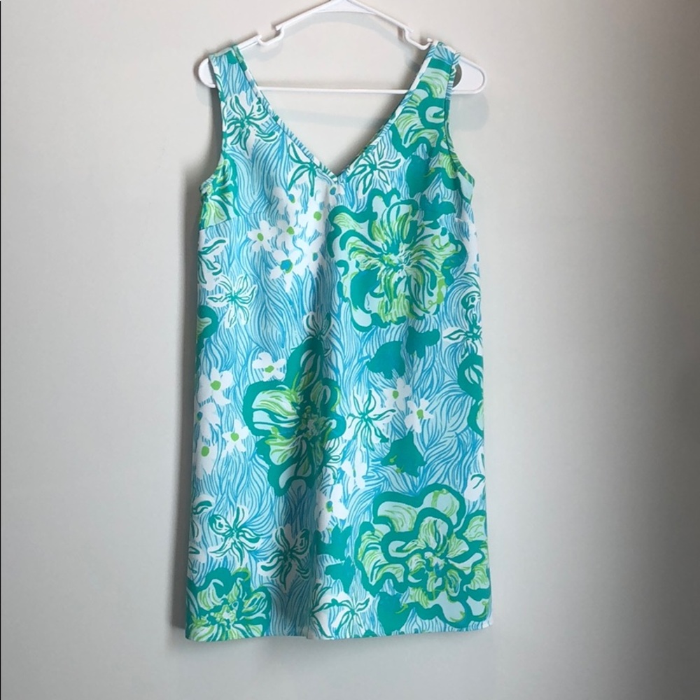 EUC Lilly Pulitzer Wave Rider Dress Size 0
